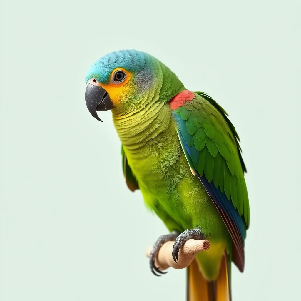 Amazone à front bleu (Amazona aestiva)