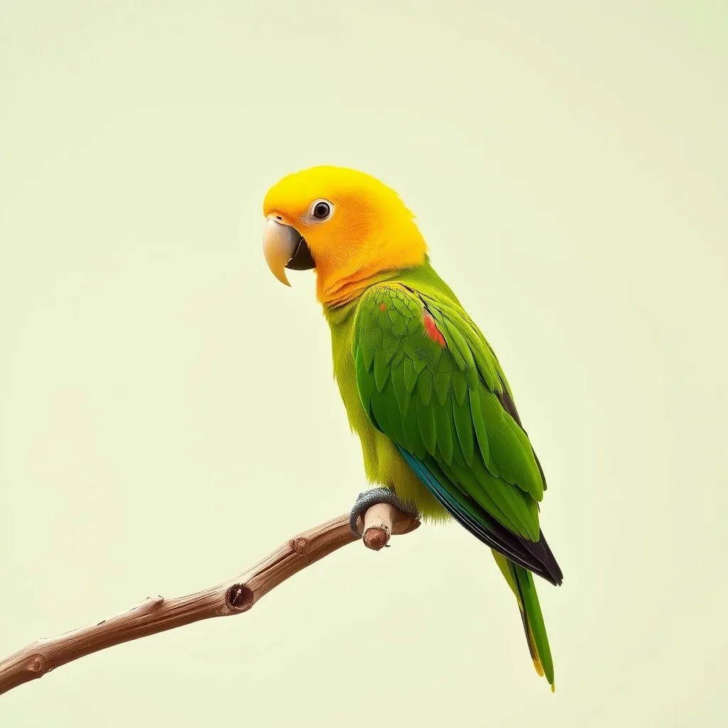 Amazone à tête jaune (Amazona oratrix)