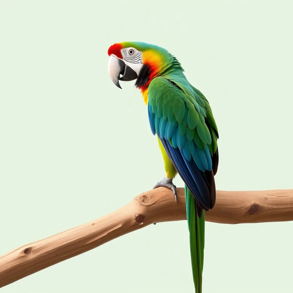 Illustration : Ara d'Illiger (Primolius maracana)